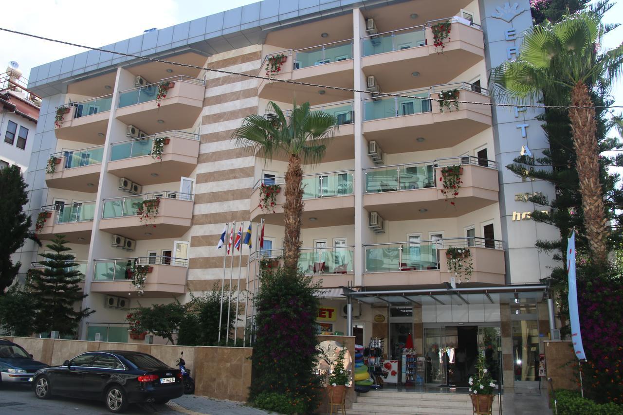 Erkaptan Apart Aparthotel Alanya Exterior photo
